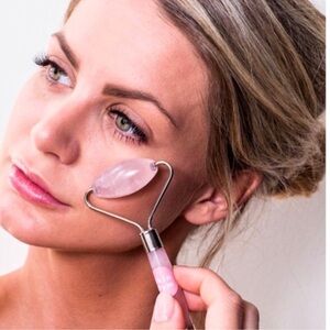 Skin Gym | Facial Roller | Rose Quartz